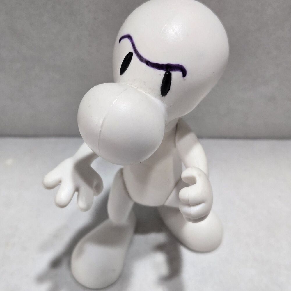 Vintage Resaurus Bone Action Figure Lot 1998 Fone Phoney Smiley Bartleby Comic